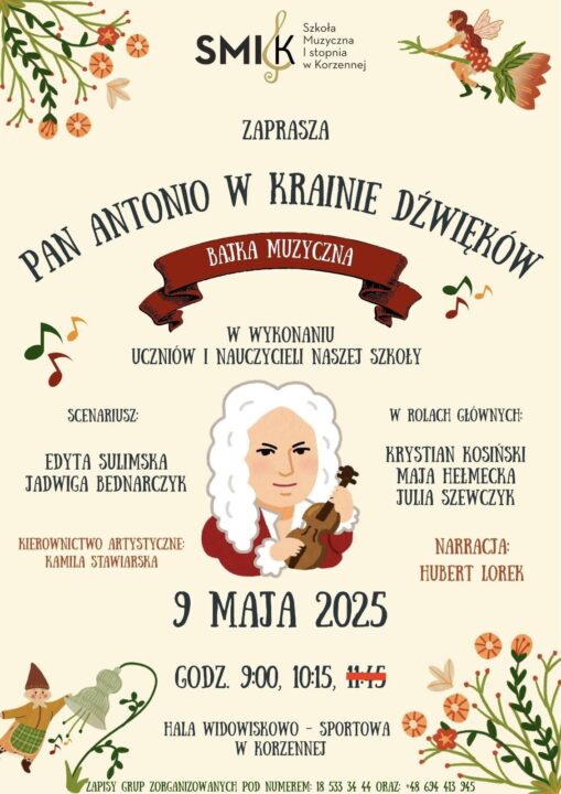 Miniaturka artykułu Bajka muzyczna „Pan Antonio w krainie dźwięków”